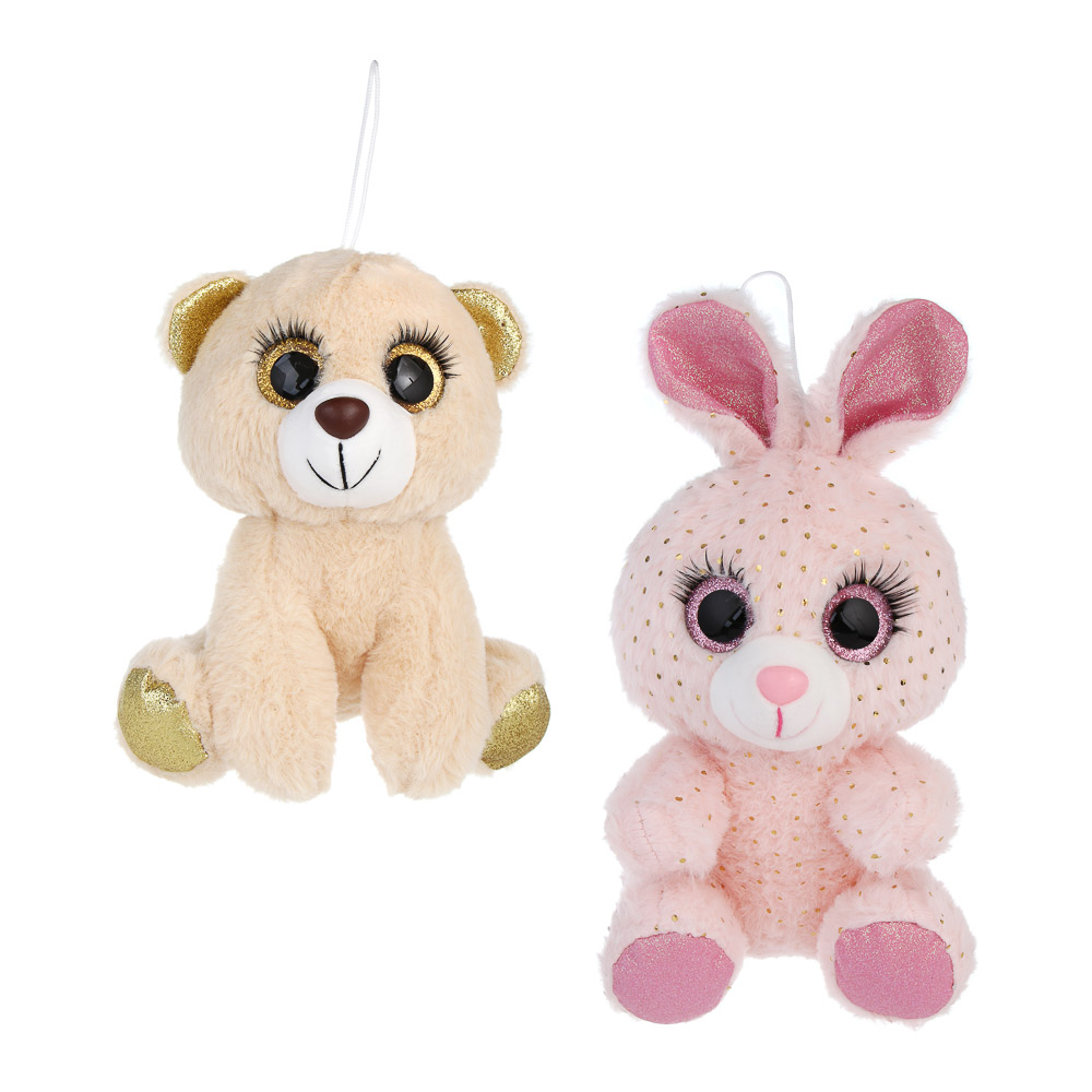 ИГРОЛЕНД Игрушка мягкая "Милашка" , 20 см, полиэстер, 2 вида, арт.№ 264-496