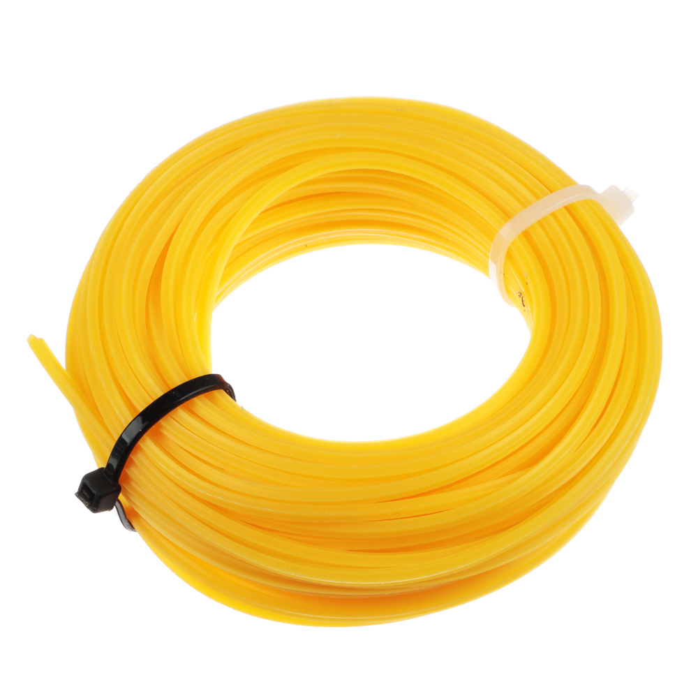 ЕРМАК Леска для триммера сечение "звезда" диаметр 2,4мм, длина 15м.(профи серия,нейлон 99%), арт.№ 646-238