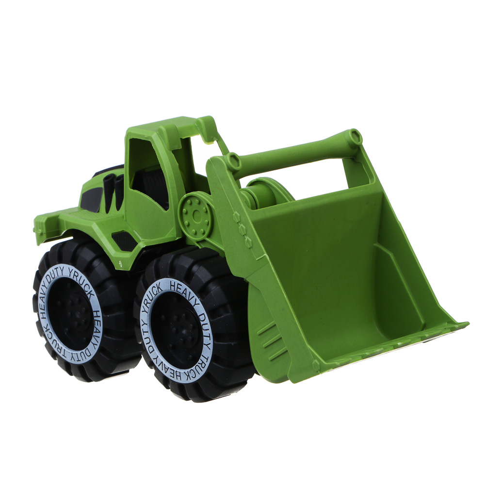 ИГРОЛЕНД Трактор с ковшом, подвижные детали, PP, 19х23,5х7 см, 4 дизайна, арт.№ 292-428