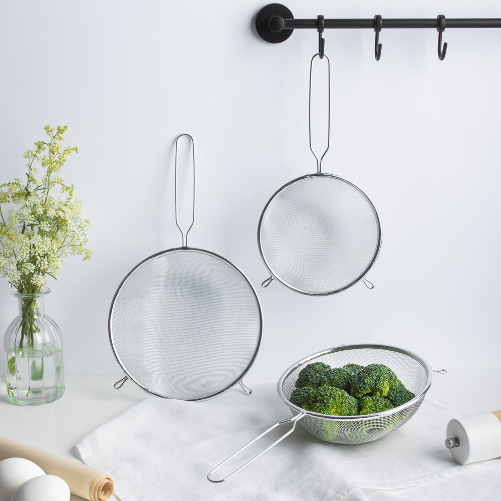 Сито с ободом и ручкой 18см FY-018, арт.№ 886-016