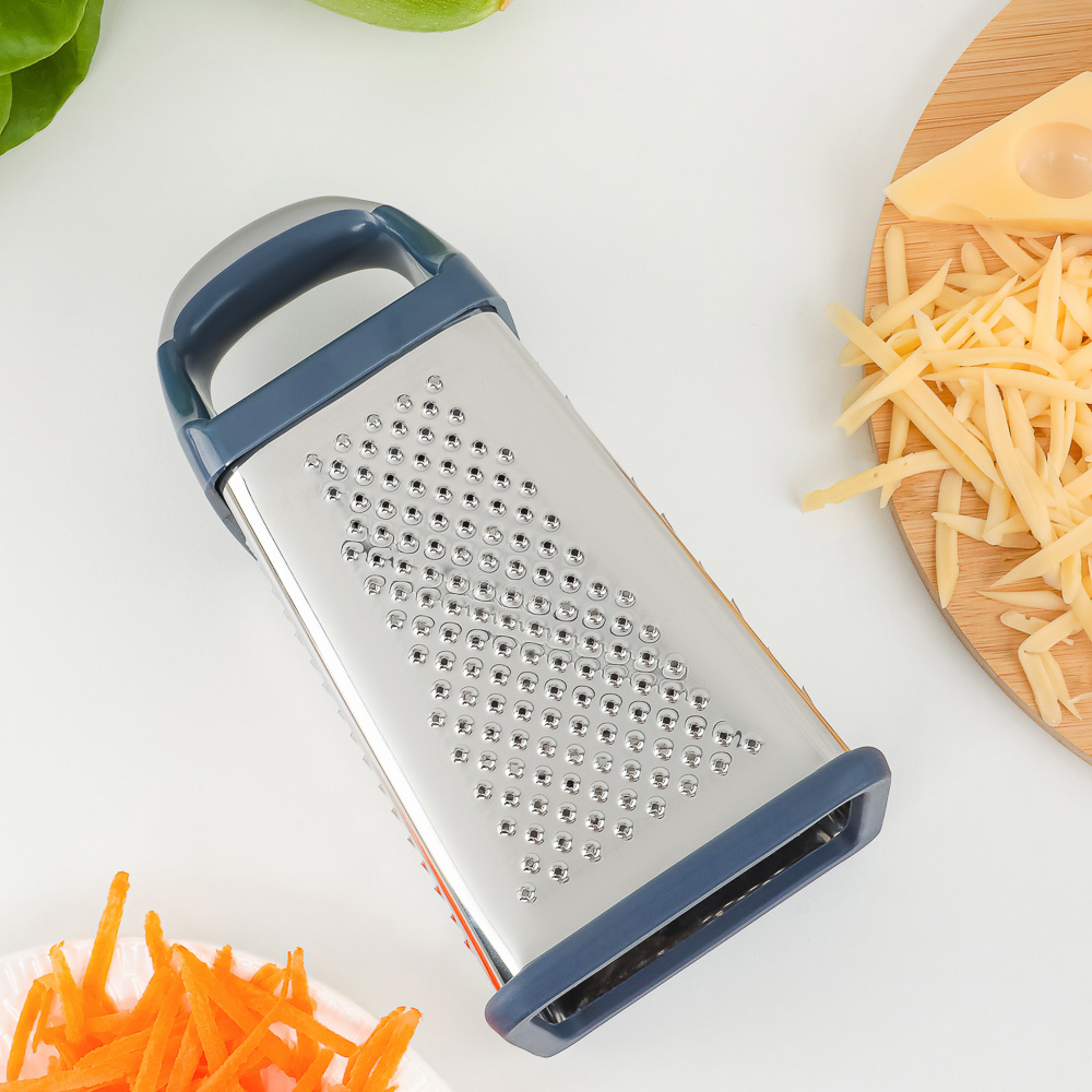 SATOSHI Ривьера Терка 4-х сторонняя 20см, нерж.сталь, арт.№ 885-138