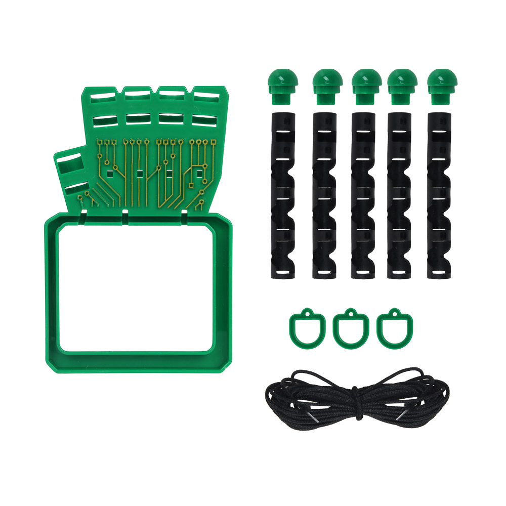 ИГРОЛЕНД Конструктор робототехника "Рука робота", ABS, нейлон, 16,5х6х12,5см, арт.№ 157-201