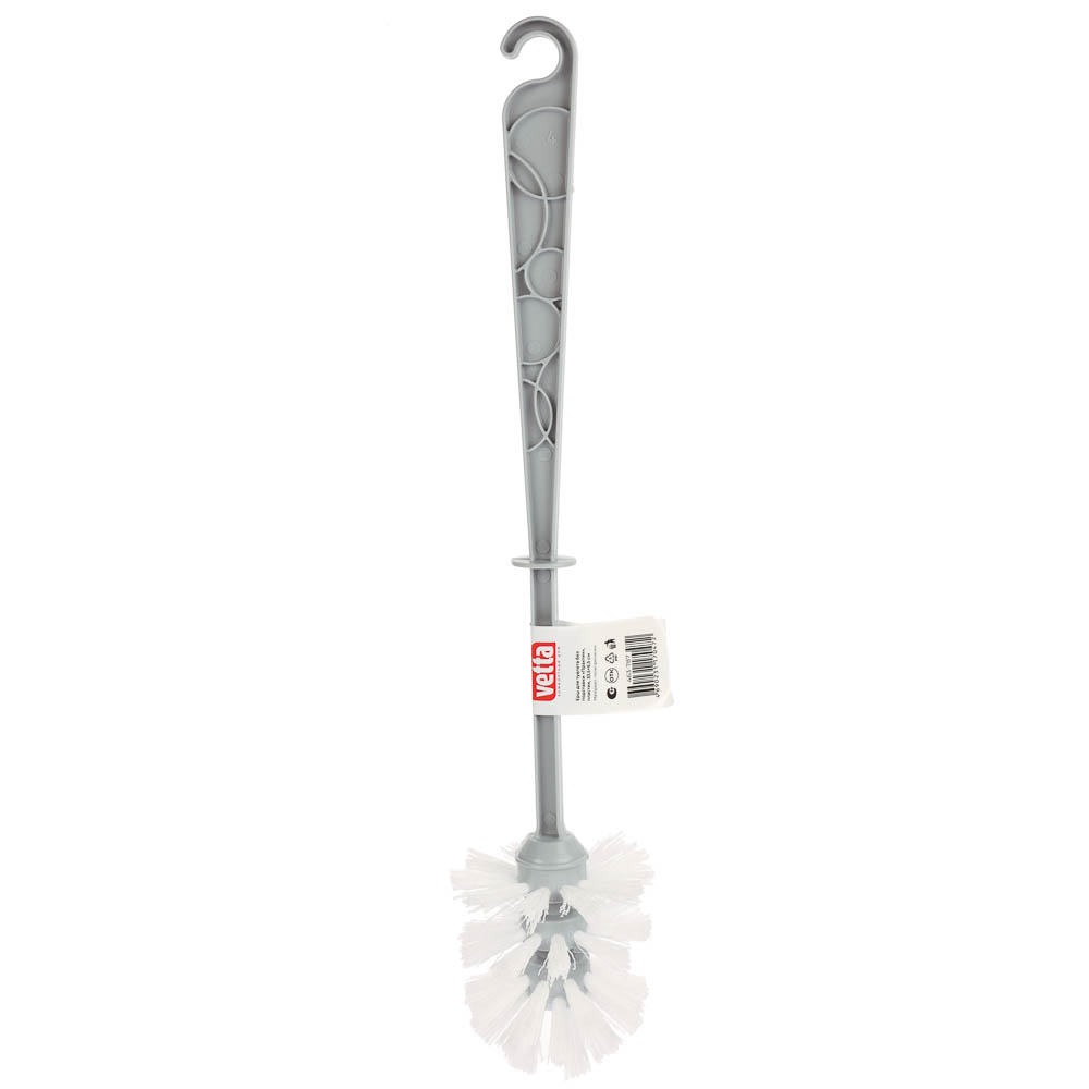 Ёрш для туалета без подставки тм VETTA Практик, пластик, 33,5х6,5см, арт.№ 463-787