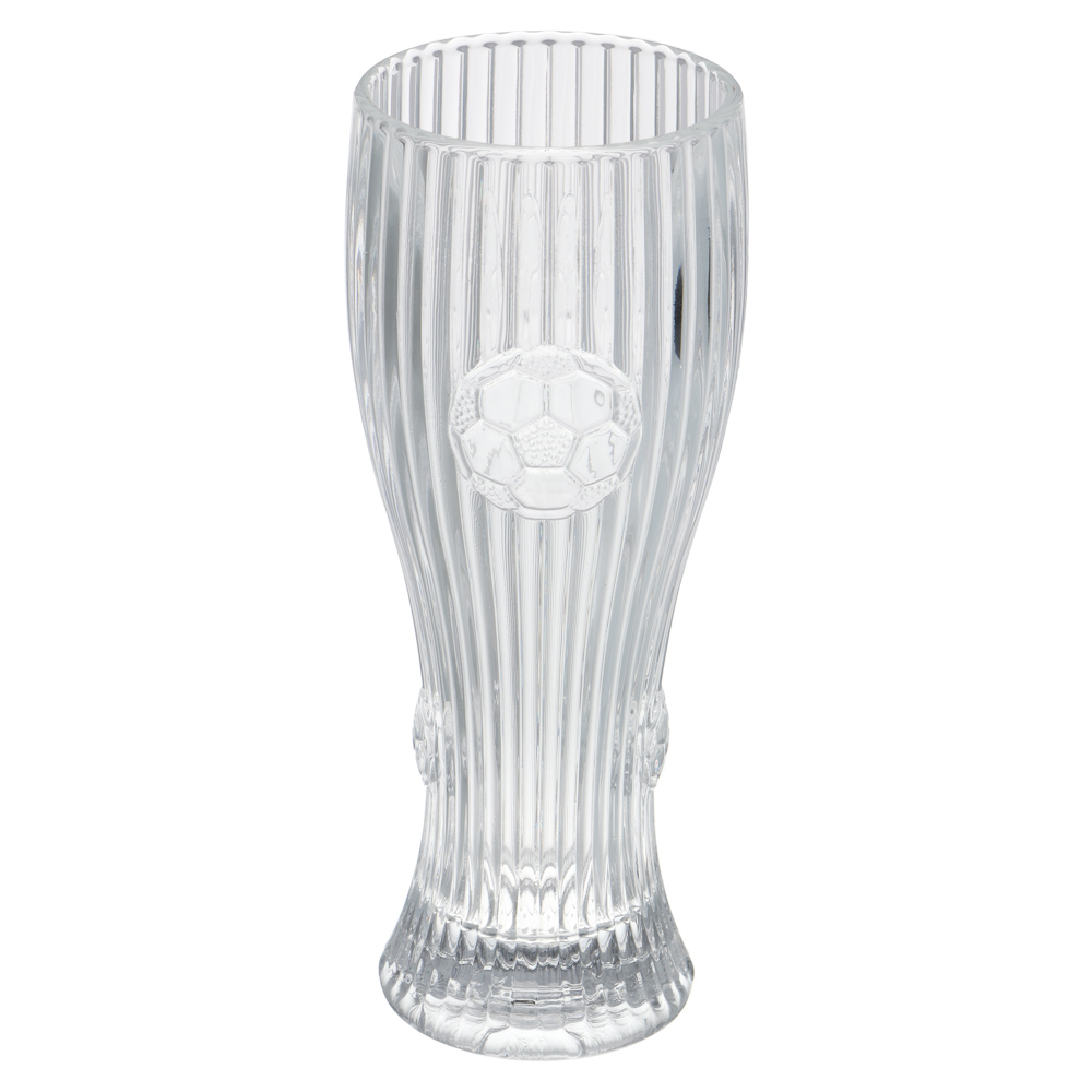 Стакан тм LADECOR "Футбол", 300 мл, стекло, 2 вида, арт.№ 531-115