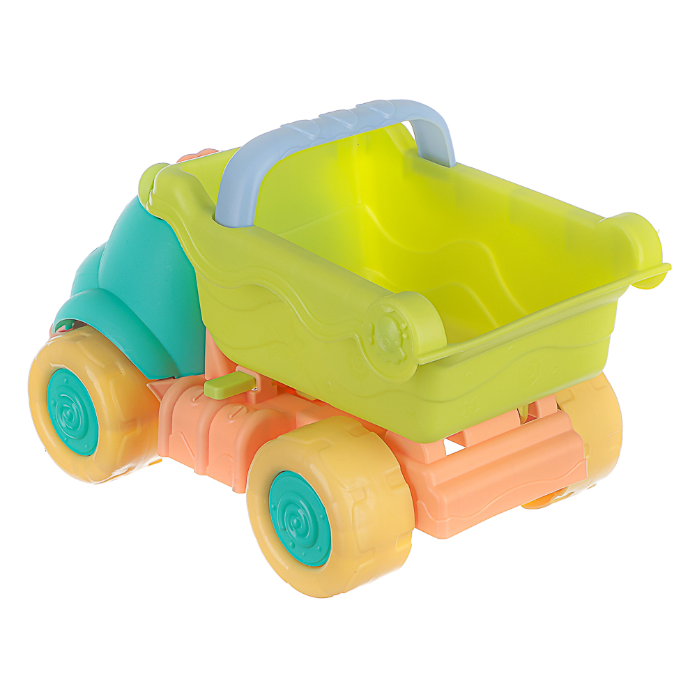 Набор для игр в песке "Самосвал", ИГРОЛЕНД, 3 предмета, пластик, для детей 3+, арт.№ 430-141