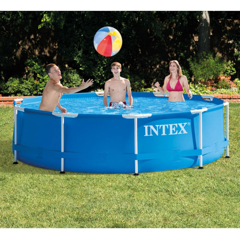 INTEX Бассейн каркасный Metal Frame 366x76см 6503л, 28210NP, арт.№ 359-345