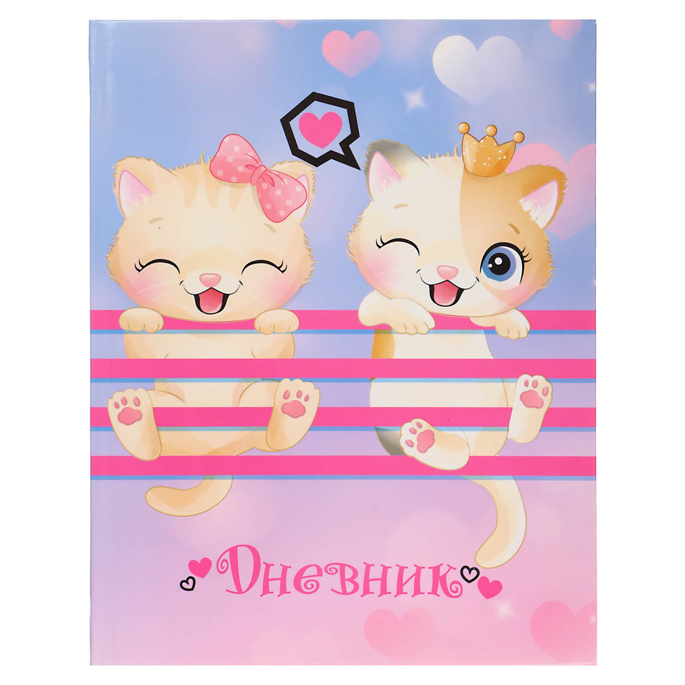 Дневник школьный для младших классов, 48л, гибкая интегральная обложка, блок офсет 60 г\м2,  5 диз., арт.№ 564-003