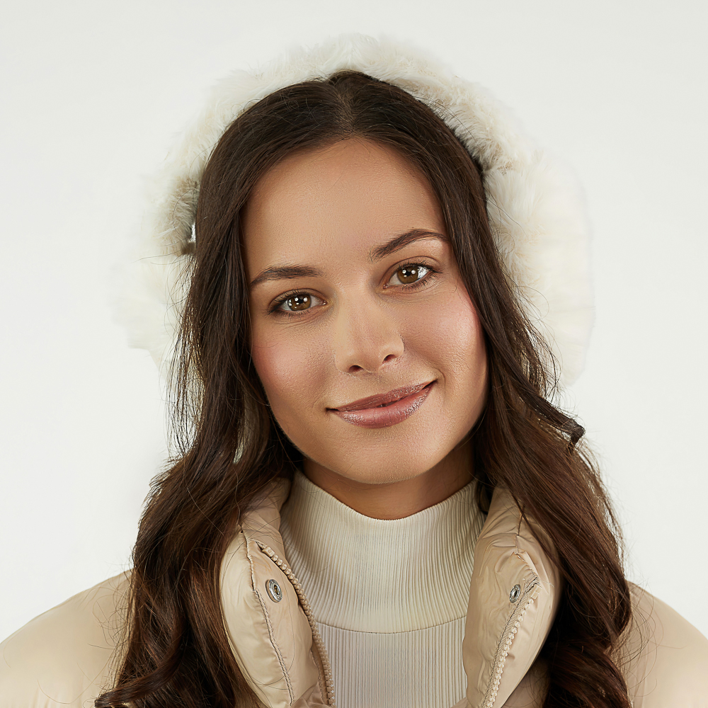 GALANTE Наушники теплые с эко-мехом, р-р 56-58, 2 цвета, СЗШ24-18, арт.№ 314-850