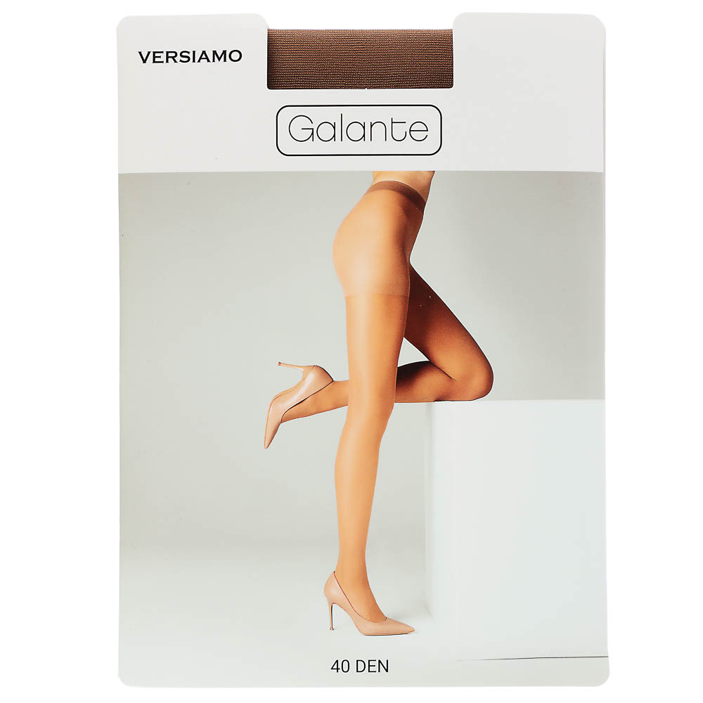 GALANTE Versiamo Колготки 40 DEN с шортиками, 85% полиамид, 15% эластан, размер 3, цвет загара, арт.№ 048-095