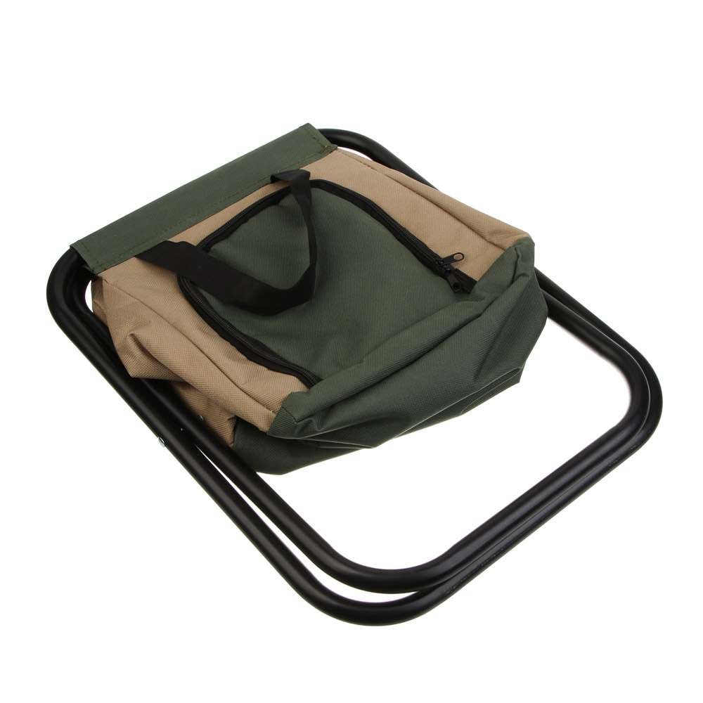 Табурет с термосумкой тм РУССО ТУРИСТО, до 90 кг, 32,5х26х32см, оксфорд 600D, сталь d16мм, арт.№ 121-102