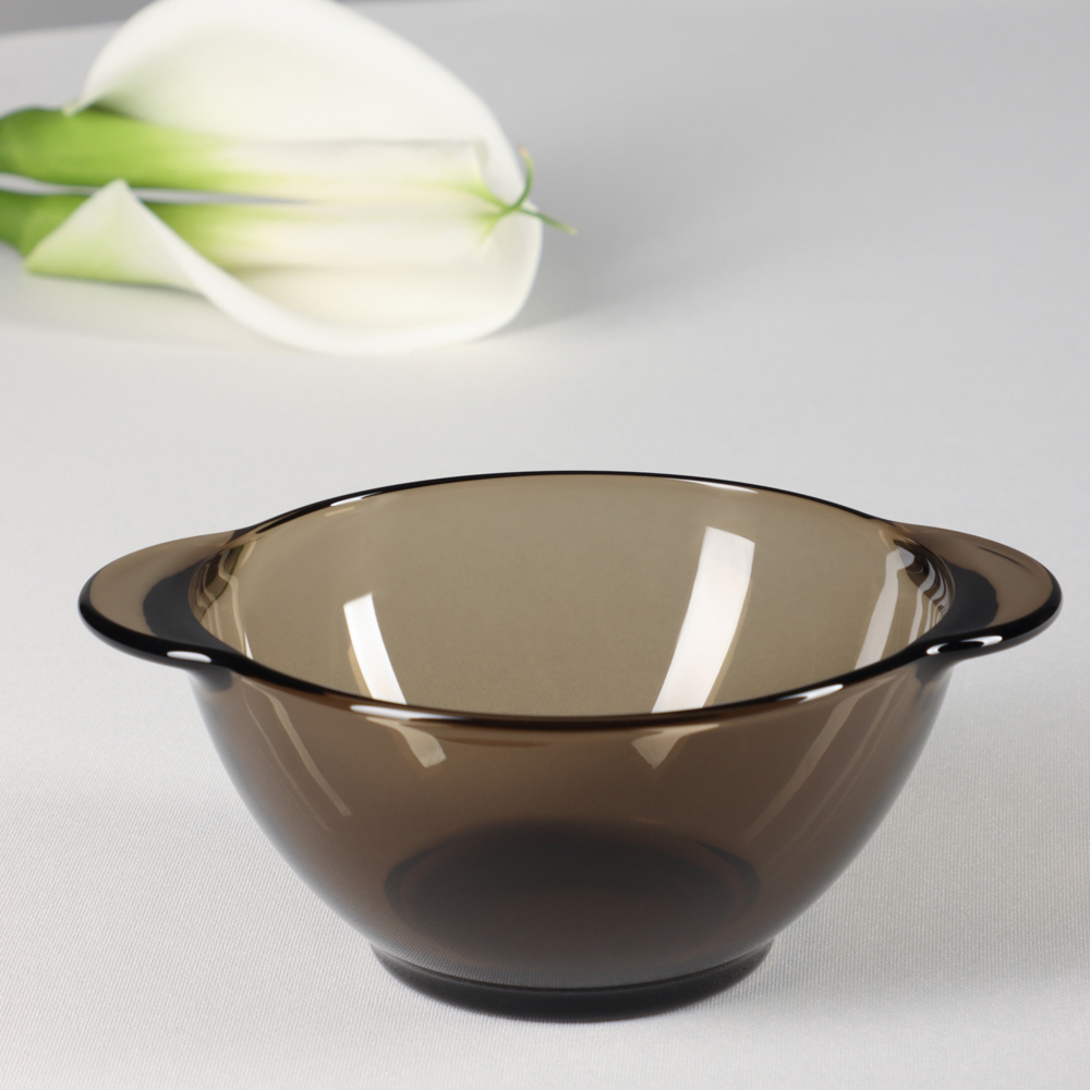 Luminarc Эклипс Бульонница с ушками 560 мл, дымчатое стекло, арт.№ 877-719