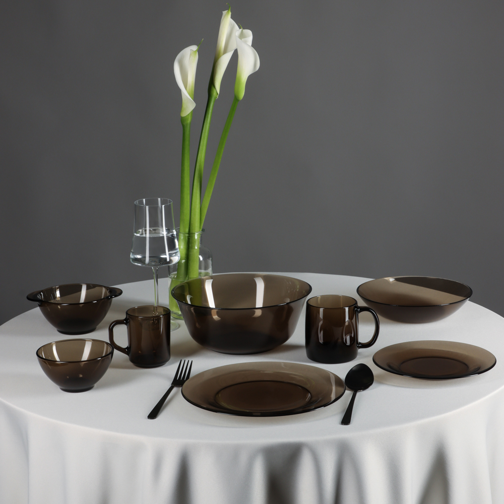 Luminarc Эклипс Кружка 250 мл, дымчатое стекло, арт.№ 878-138