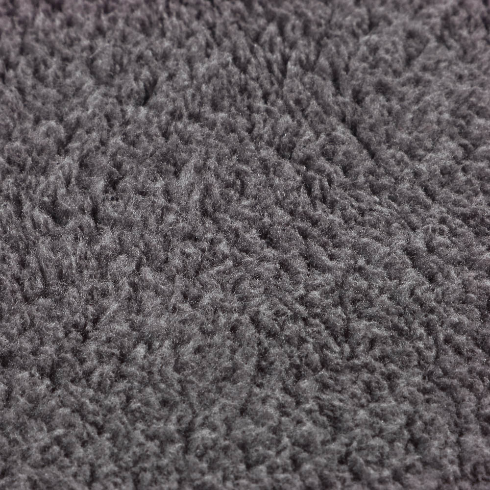 Коврик плюшевый 50х80 т.серый 03, арт.№ 462-846