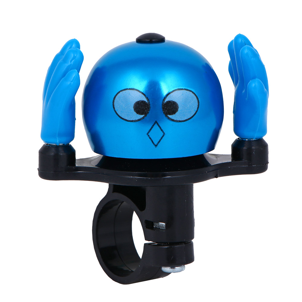 SILAPRO Звонок велосипедный 6х4см, металл, ABS, арт.№ 195-122