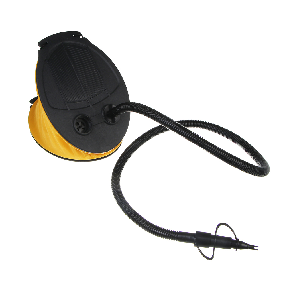 Насос ножной, тм BY SPORT, объём 3л, 22см, 3 насадки в комплекте, РР, арт.№ 069-002