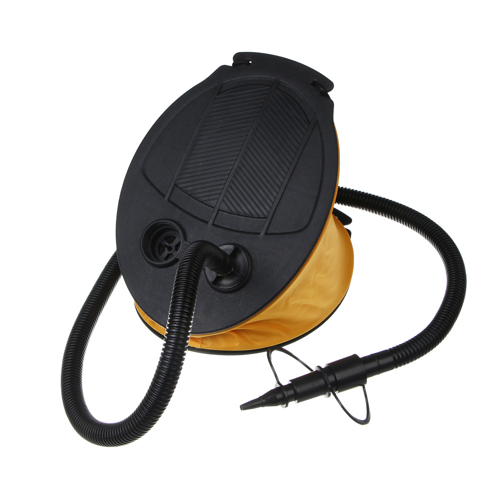 Насос ножной, тм BY SPORT, объём 3л, 22см, 3 насадки в комплекте, РР, арт.№ 069-002