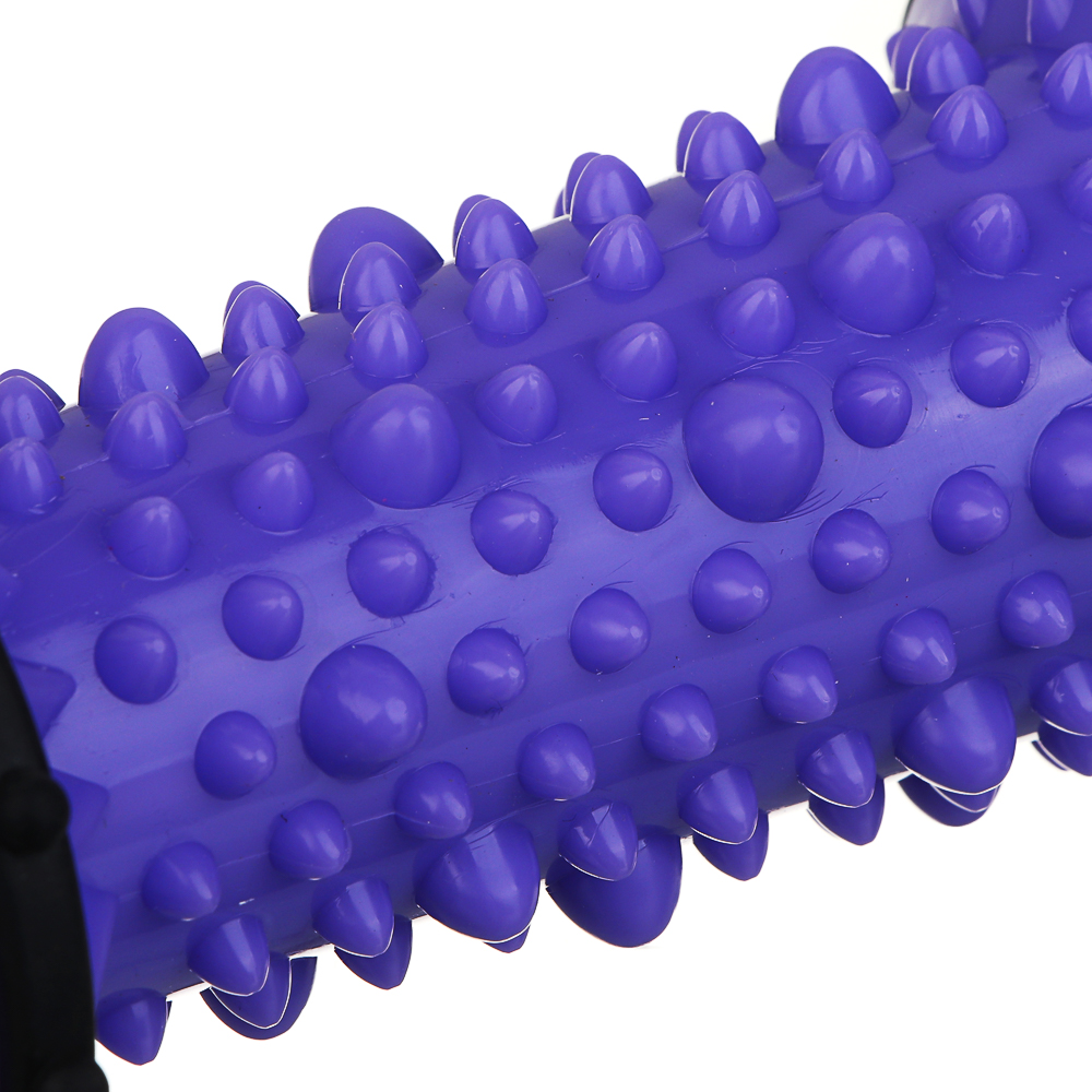 SILAPRO Ролик массажный для рук и ног, 13.5x7см, ABS, фиолетовый, арт.№ 192-021