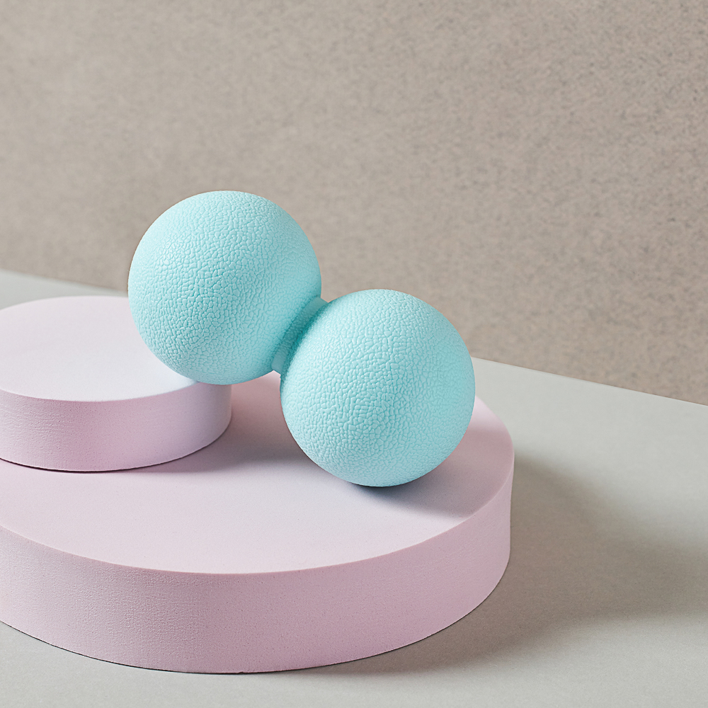 SILAPRO MAX Мяч массажный, сдвоенный, зеленый, 12х6см, ТРЕ, арт.№ 192-023