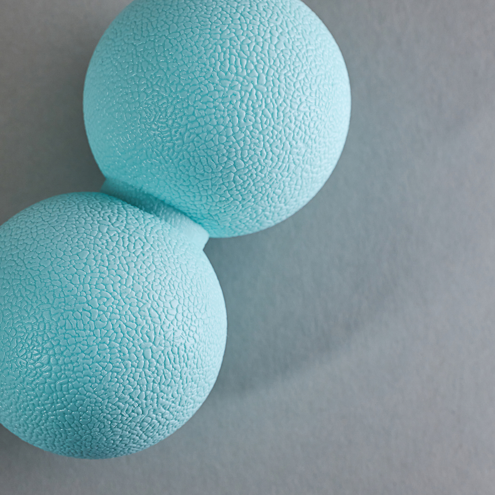 SILAPRO MAX Мяч массажный, сдвоенный, зеленый, 12х6см, ТРЕ, арт.№ 192-023