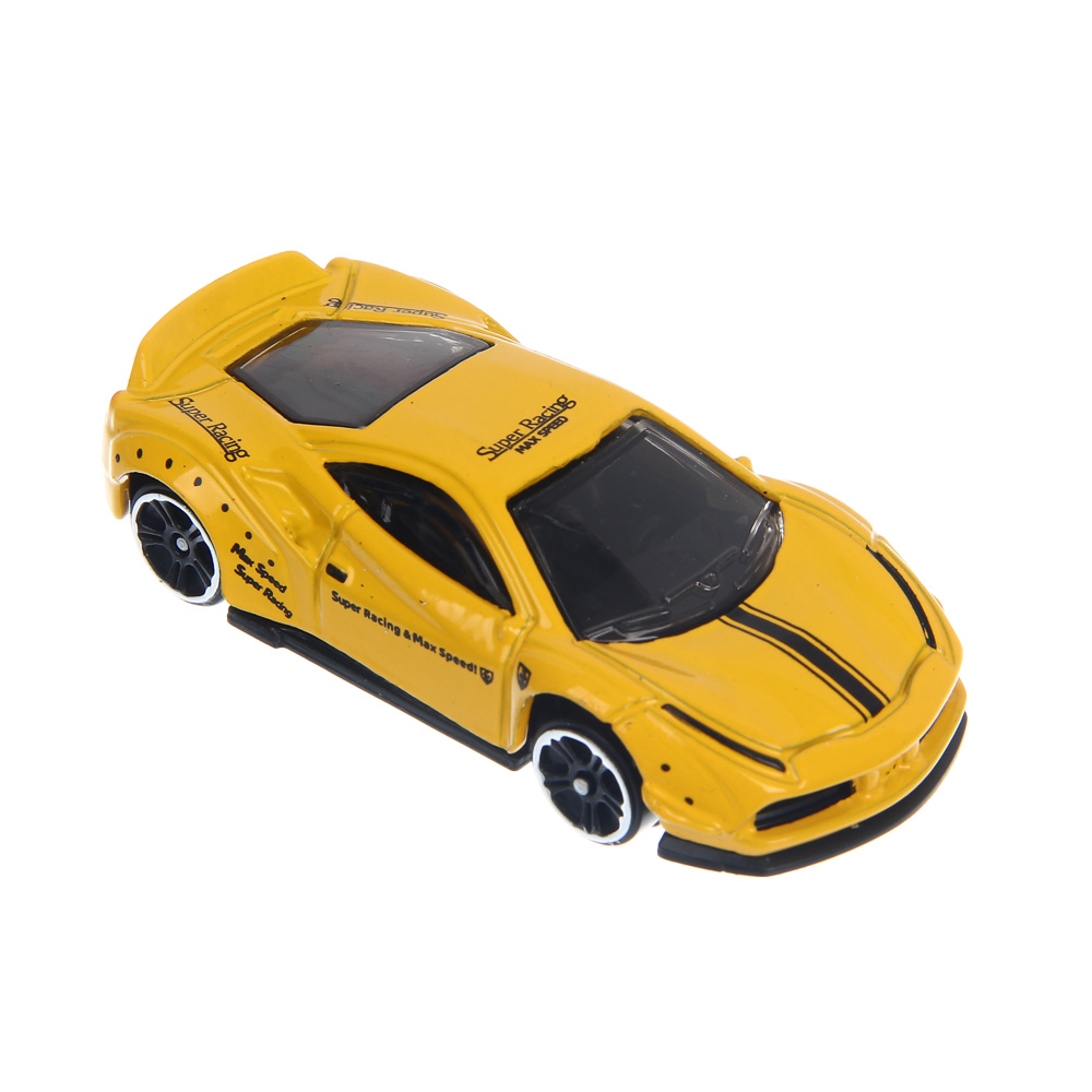 ИГРОЛЕНД Машинка "Гонки без правил", металл, 10,9х13х3 см, 26 диз, арт.№ 292-488