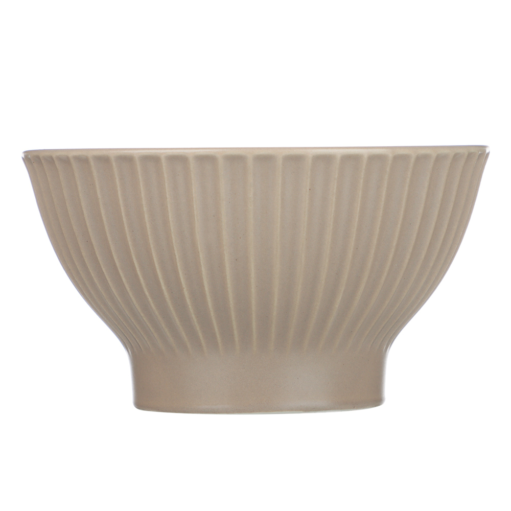 Салатник Лусия тм MILLIMI, 11см, фарфор, кофейный, арт.№ 816-268