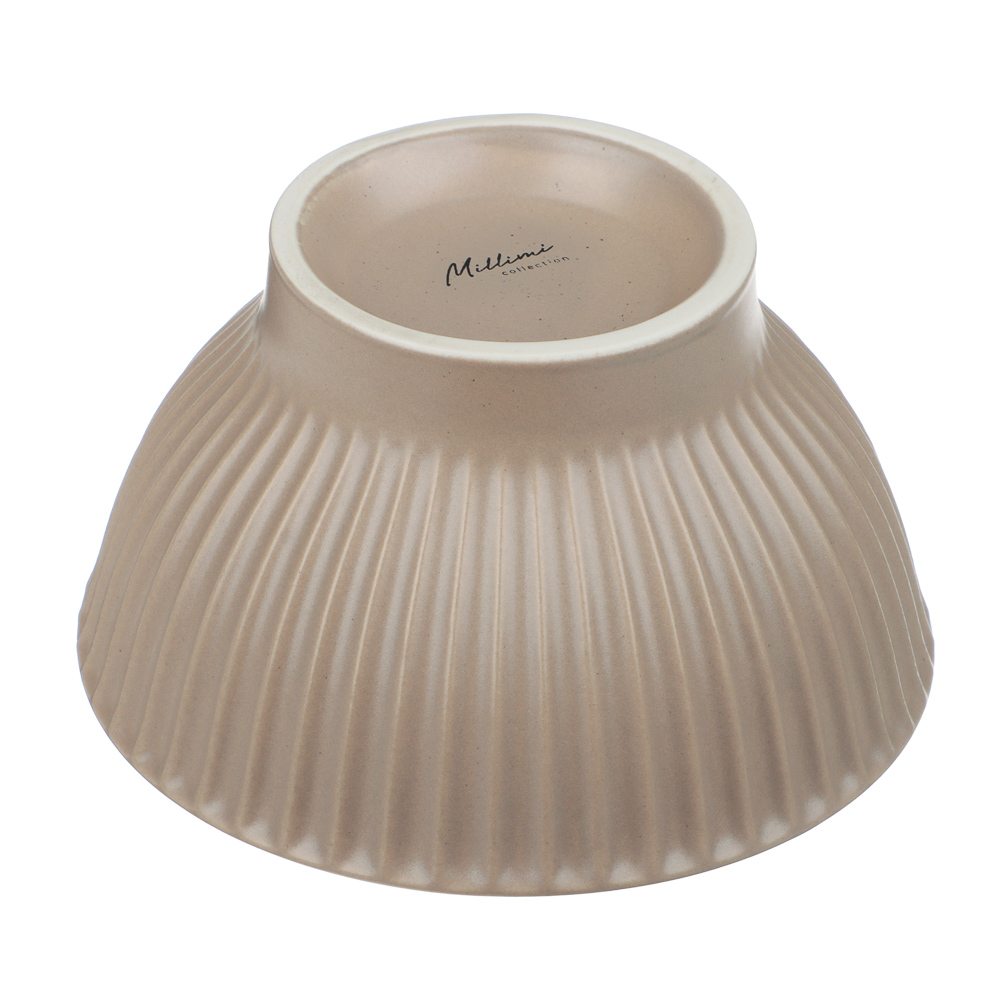 Салатник Лусия тм MILLIMI, 11см, фарфор, кофейный, арт.№ 816-268