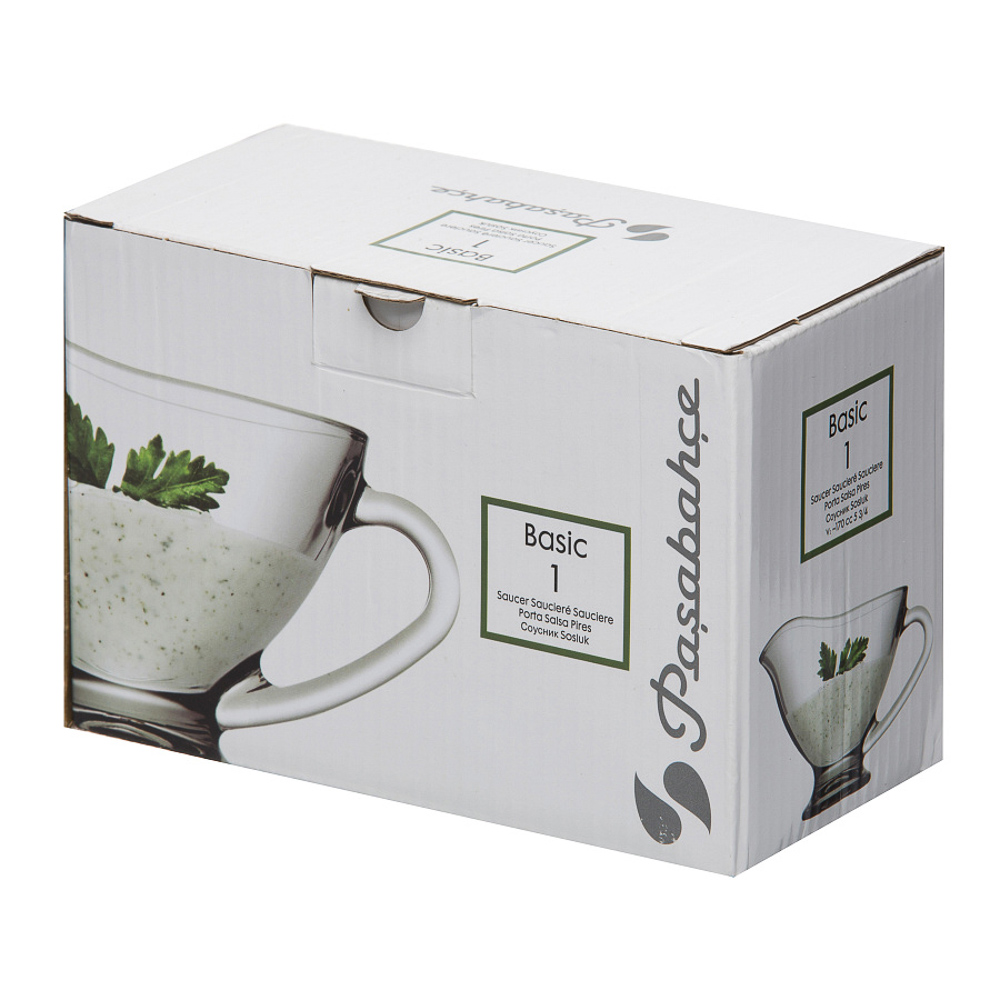 PASABAHCE Бейзик Соусник 170 мл, стекло, арт.№ 877-373