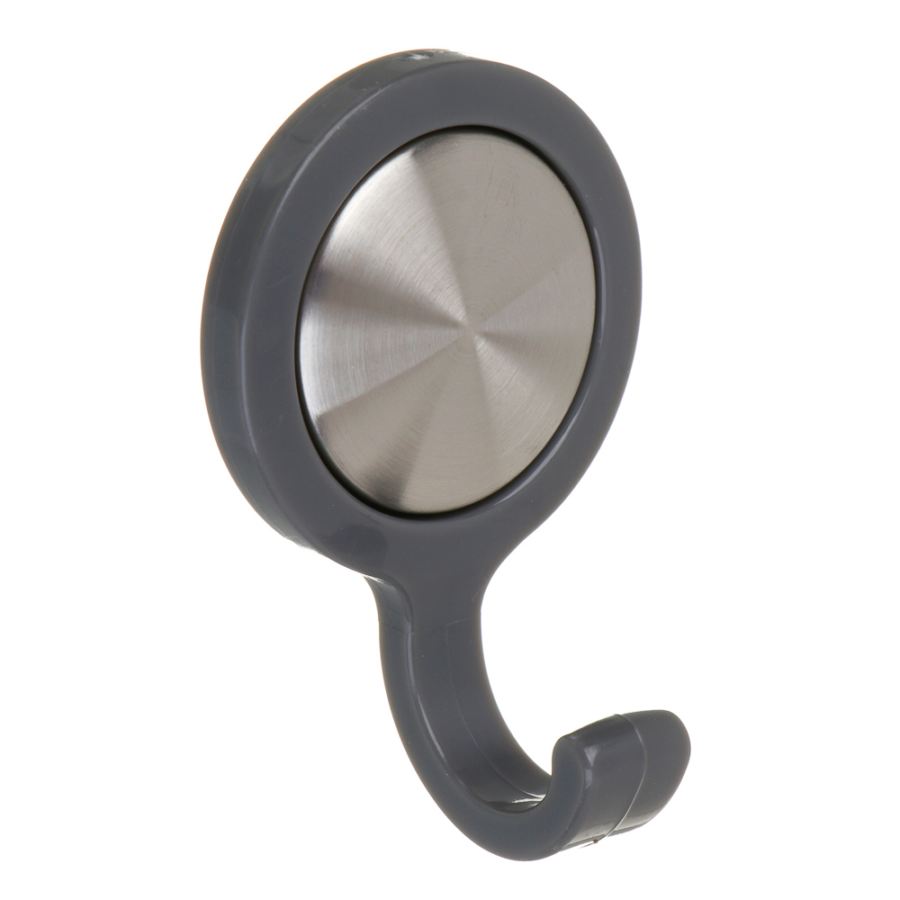 Крючки самоклеящиеся тм VETTA, нерж. сталь, пластик, 2 цвета, 2шт, арт.№ 440-003