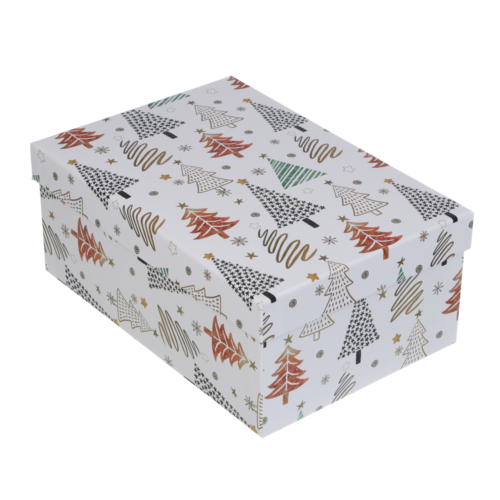 Подарочная коробка тм СНОУ БУМ, 21x14x8см, картон, 3 диз., арт.№ 207-234