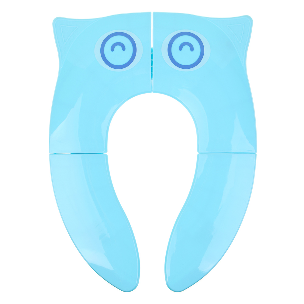 VETTA Сиденье для унитаза детское дорожное, ABS-пластик, 35х25,5х3см, цвет голубой, арт.№ 027-013