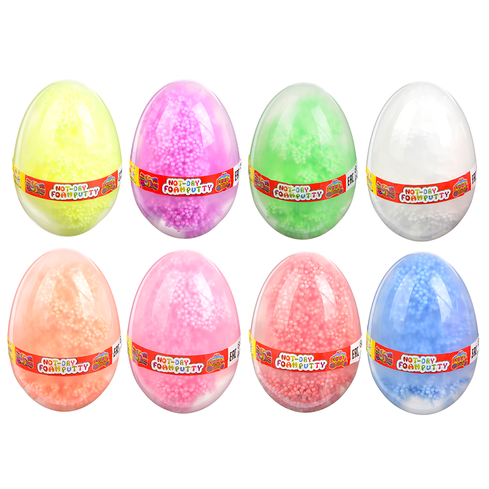 Шариковый пластилин, полимер, 12х8х12см, 6-8 цветов, арт.№ 218-018