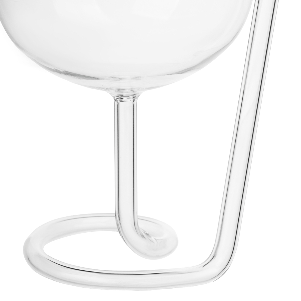 Бокал с ножкой-трубочкой тм MILLIMI Роял, 400 мл, стекло, инд. упак, арт.№ 878-611