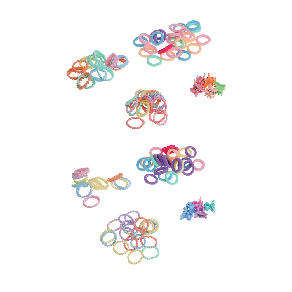 Набор детских аксессуаров для волос BY Русские супергерои: резинки и крабики, разноцветные, арт.№ 316-372