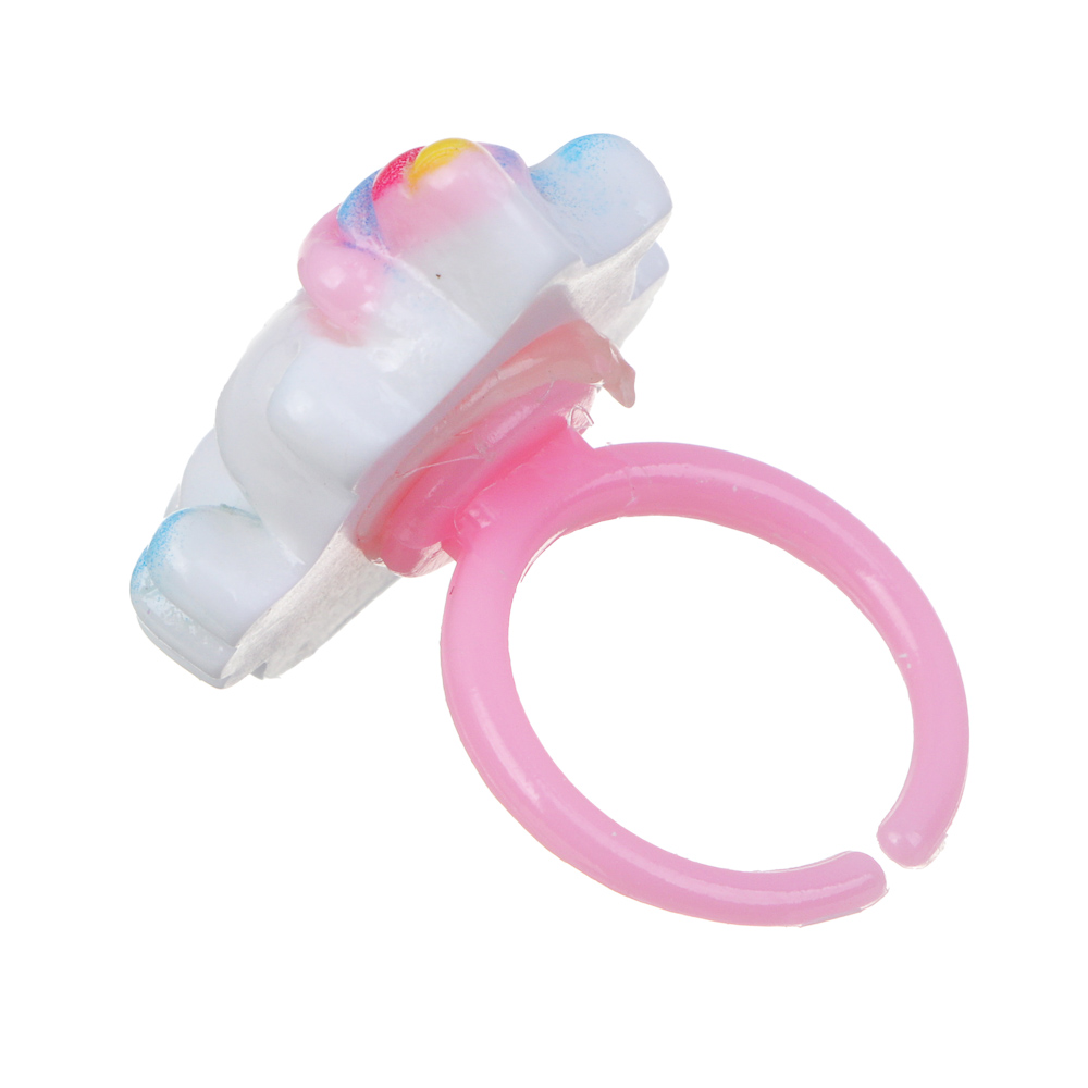 Набор детской бижутерии BY Русские супергерои: браслет, кольцо, резинки 2шт, заколка, 3 дизайна, арт.№ 316-374