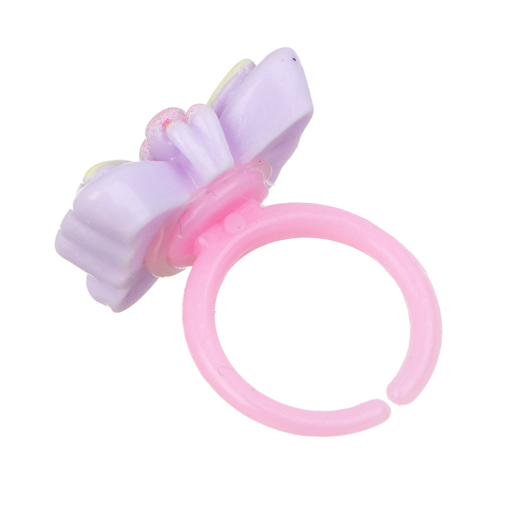 Набор детской бижутерии BY Русские супергерои: браслет, кольцо, крабики 2шт, клипсы, 3 дизайна, арт.№ 316-375