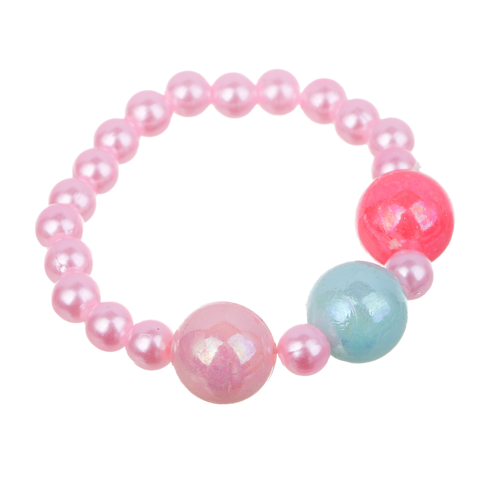 BY Русские супергерои Набор детской бижутерии в рюкзаке 19х14х5см: бусы, браслет, расческа, 3 диз., арт.№ 316-376