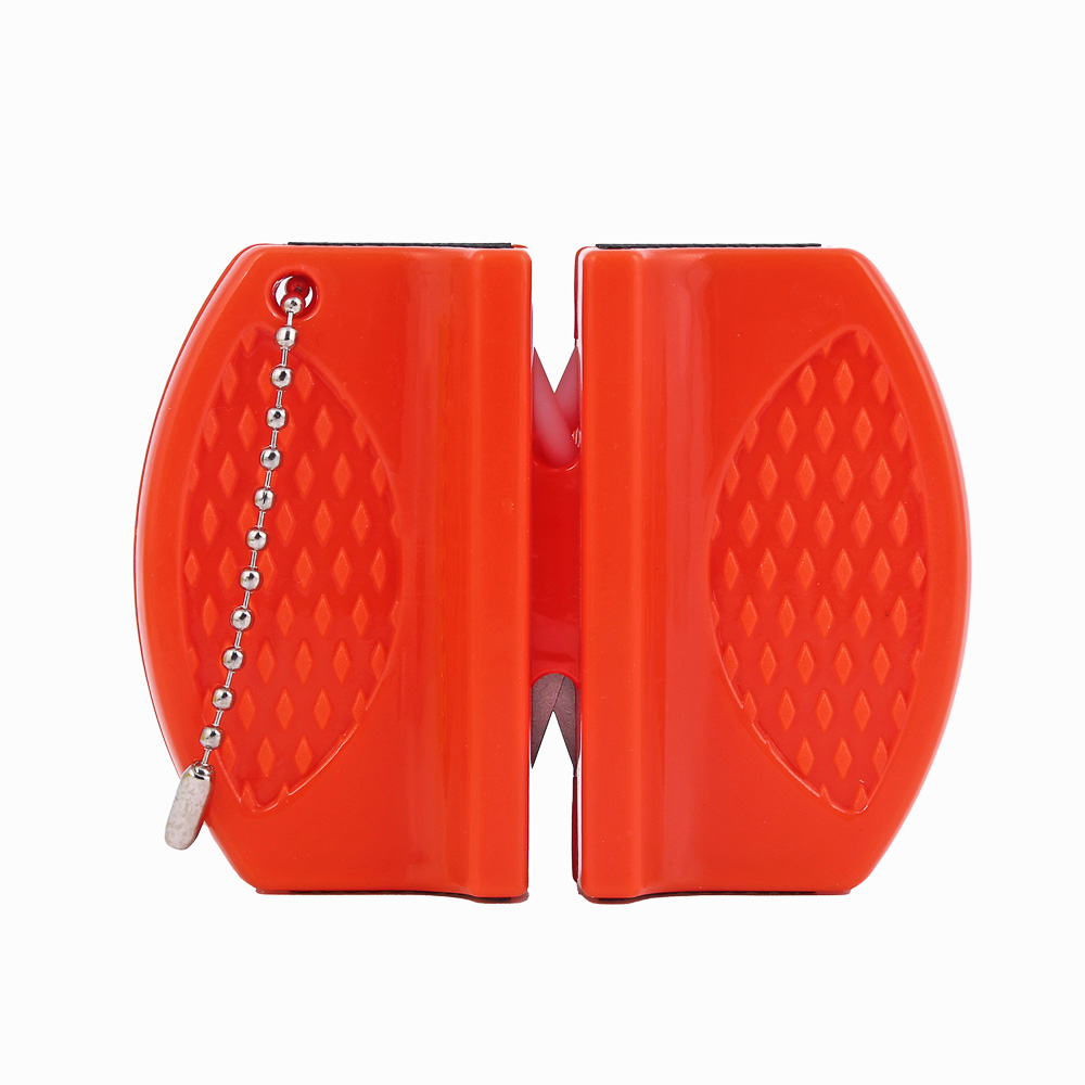 Точилка для ножей/ножниц тм ЕРМАК, вольфрамовая сталь, керамика, 5,8х7,6х2,4см, ABS пластик, арт.№ 070-012