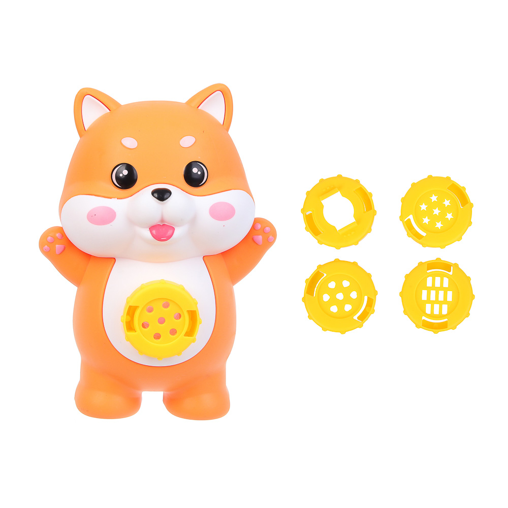 ХОББИХИТ Набор для творчества "Весёлый хомяк", 15 предметов, 12 цветов теста, РР, 28х19,9х11,5см, арт.№ 289-192