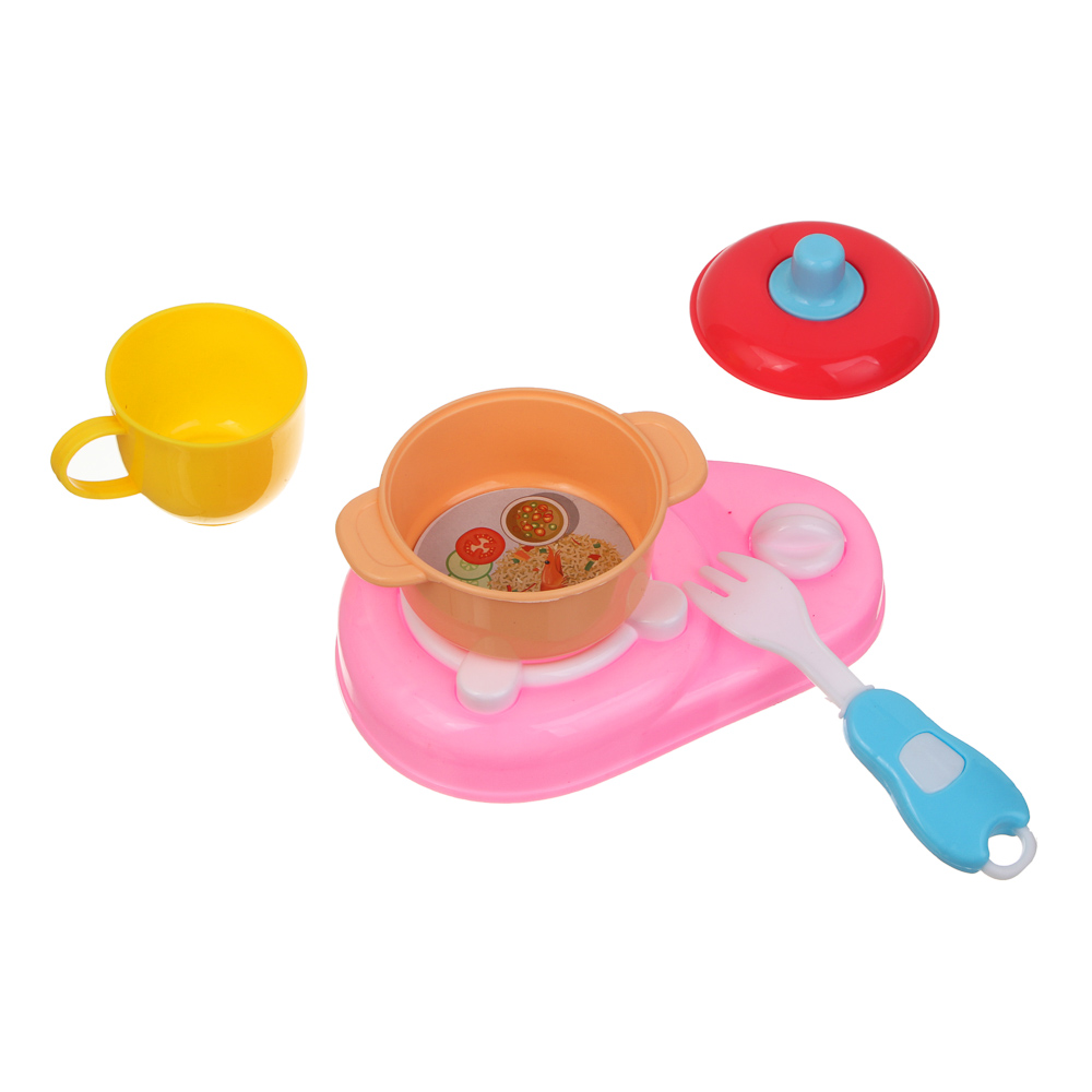 Посудка с продуктами, игровой набор, PP, тм ИГРОЛЕНД, арт.№ 294-247