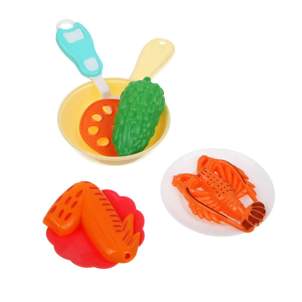 Посудка с продуктами, игровой набор, PP, тм ИГРОЛЕНД, арт.№ 294-247