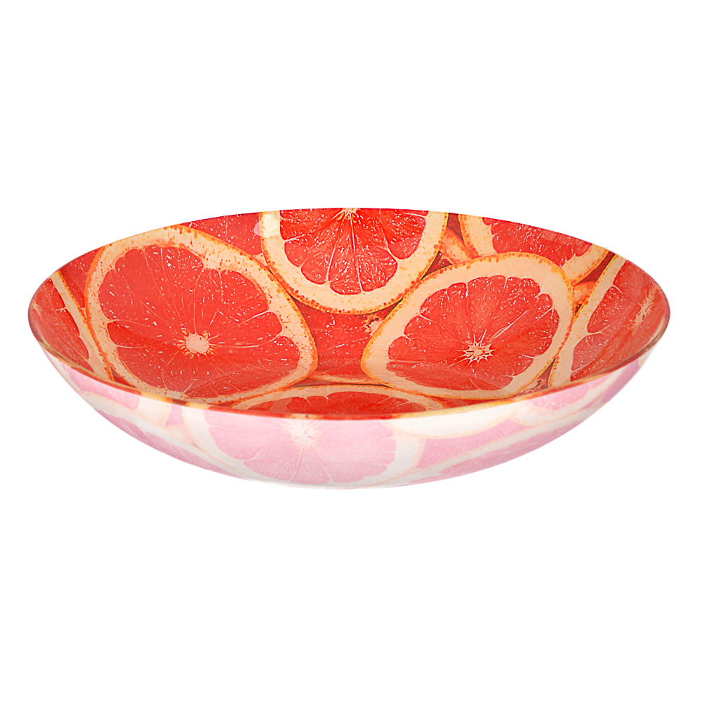Фрукты Салатник большой, стекло, 30х6см, арт.№ 877-623