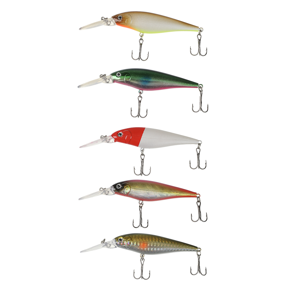 Воблер "Дип Шэд Минноу" тм AZOR FISHING, SP, 9,2гр, 110мм, 1,0-2,0м, 5 цветов, арт.№ 145-141
