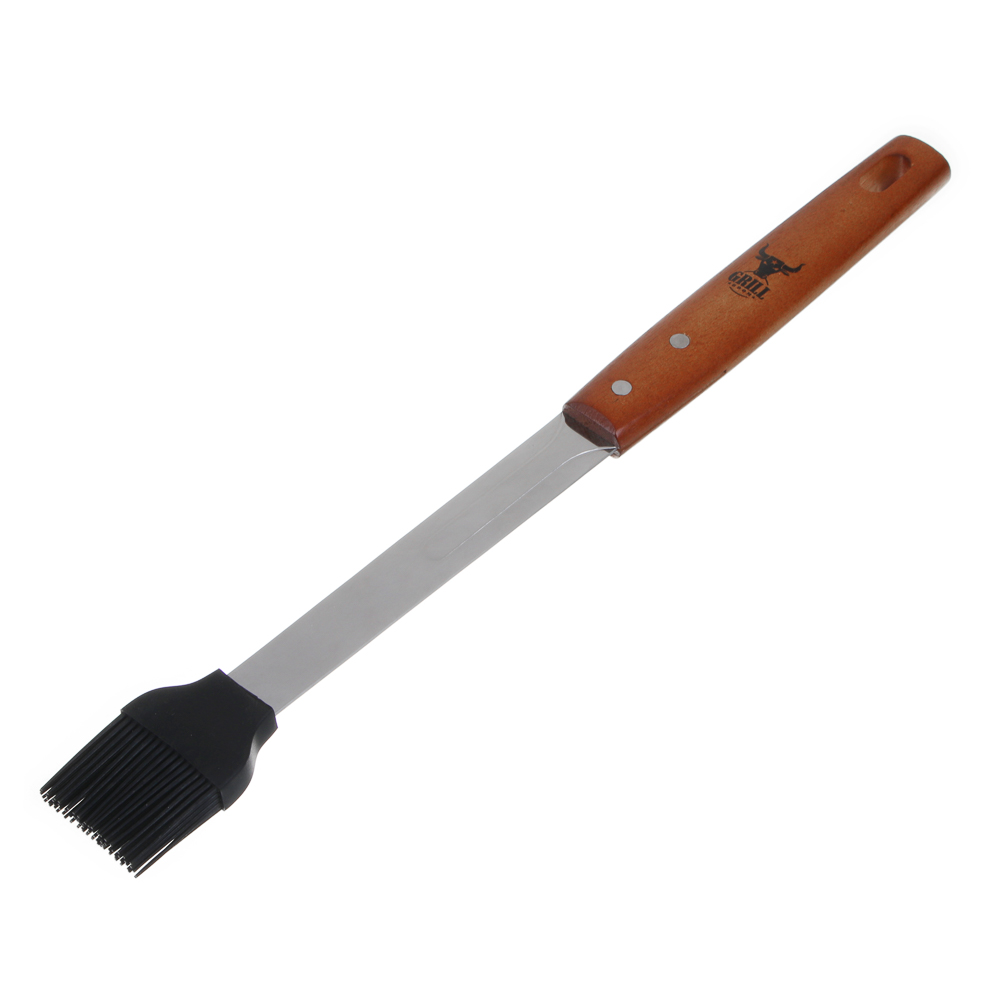 Набор для гриля 5 в 1 тм GRILLBOOM, деревянная ручка, нерж. сталь 2CR13, арт.№ 101-016