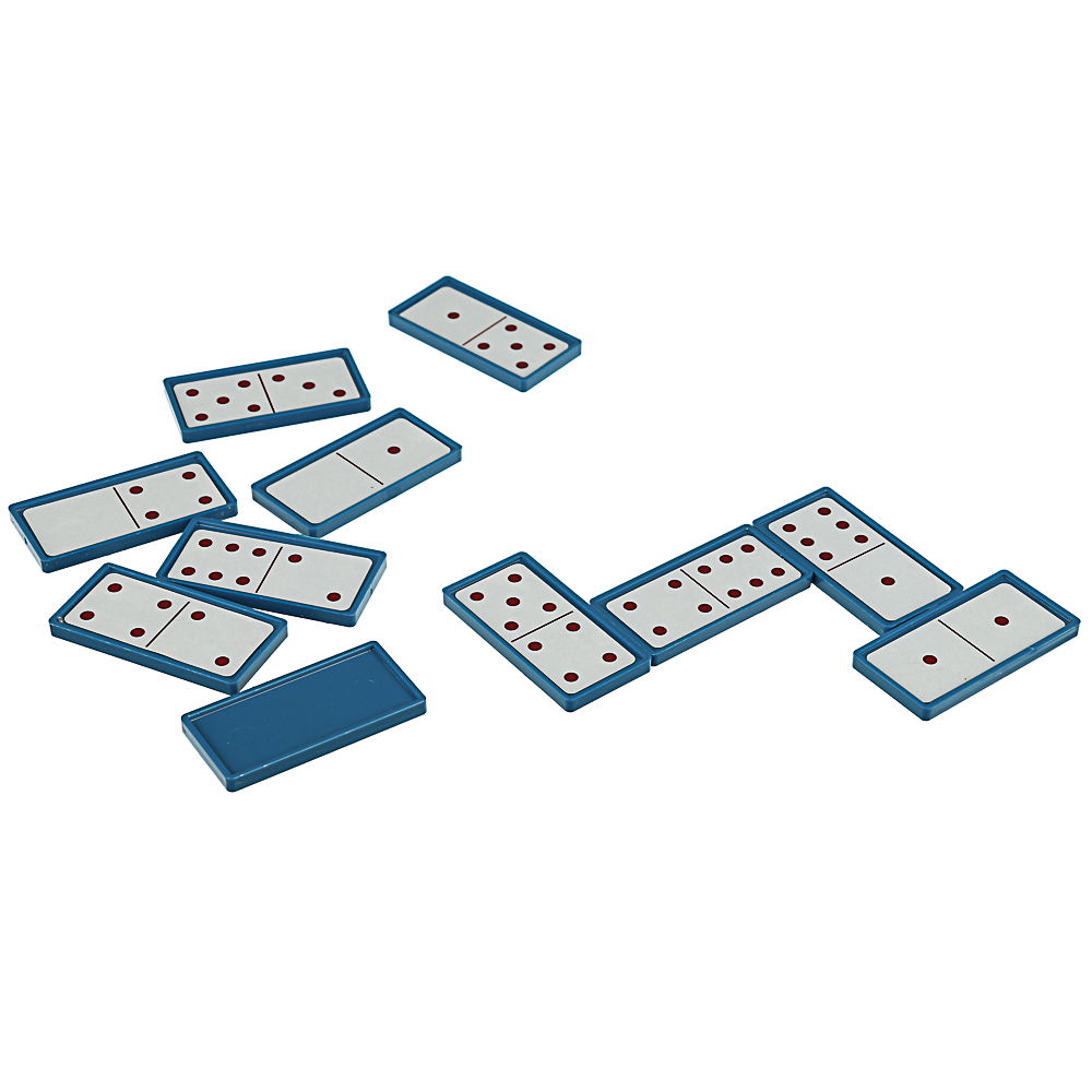 Домино "Классическое" в пакете на европодвесе, 15,5x12,5x2см, арт.№ 537-013
