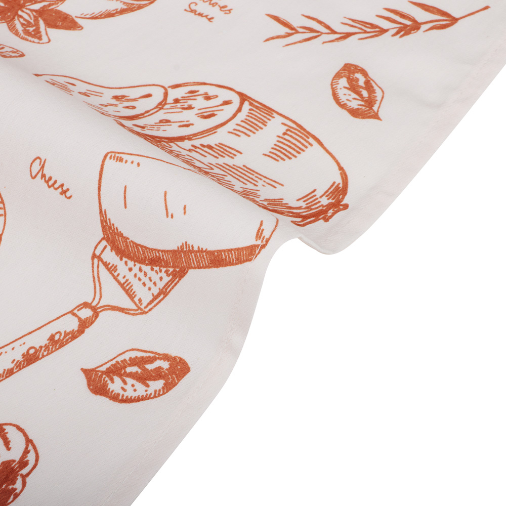 Полотенце кухонное, 35х60см, 100% хлопок, Spany, Pizza, арт.№ 434-175