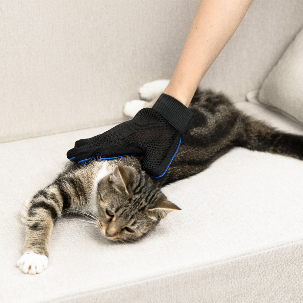 VETTA Перчатка-щетка для домашних животных, нейлон, ТПР, 23х16,5 см, арт.№ 273-147