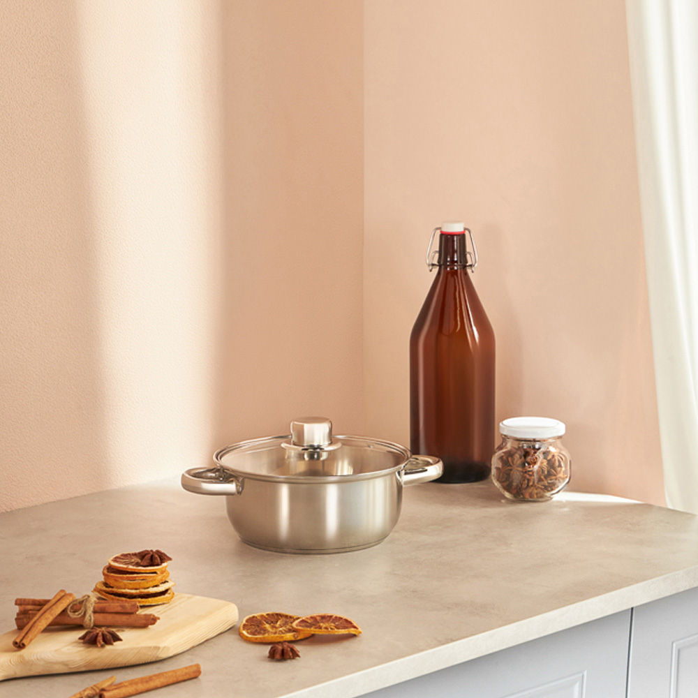 Джерси Кастрюля с крышкой 1,7л, 18х9,0см, арт.№ 822-066