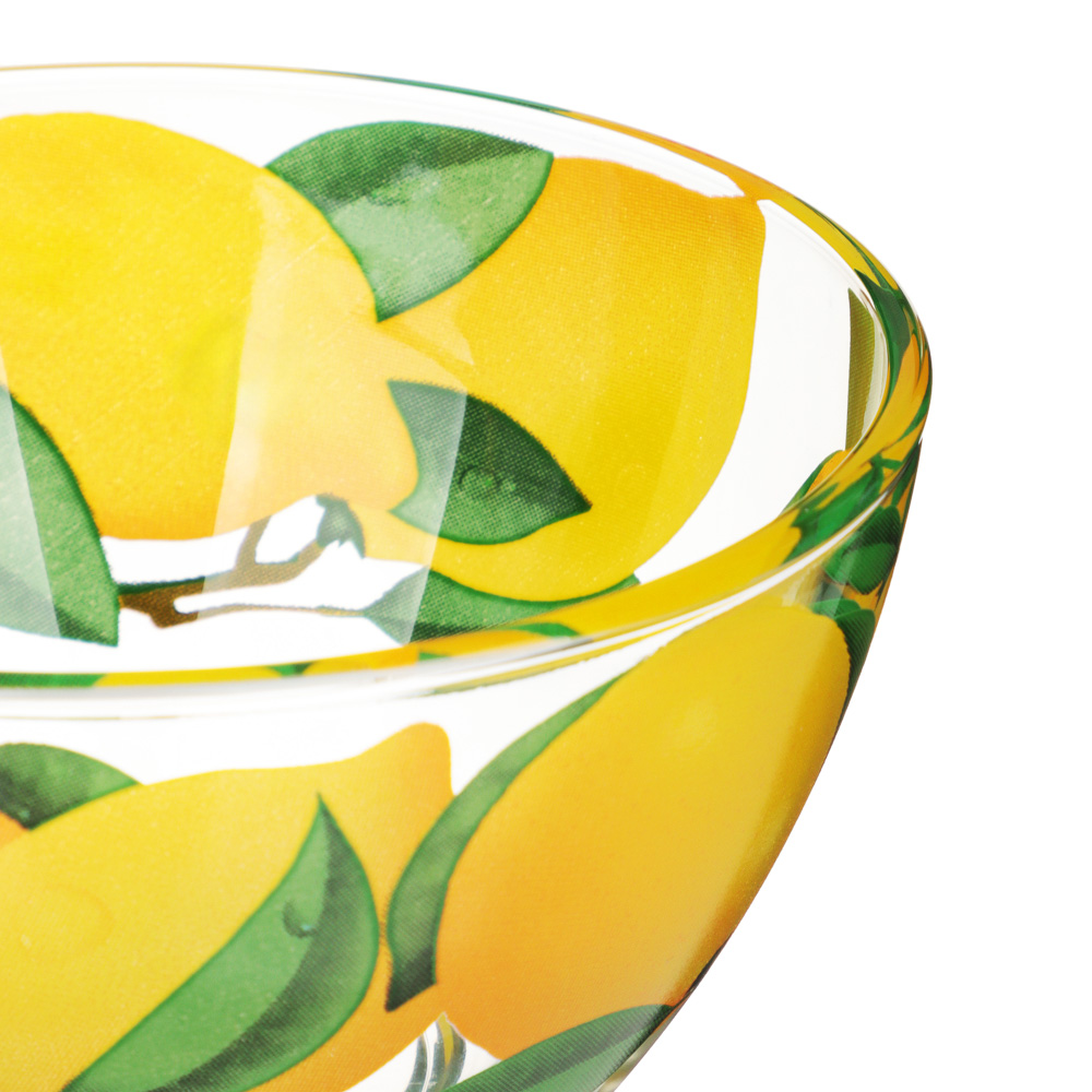 Салатник 0,25л, D-11см, Лимоны, стекло, арт.№ 877-686