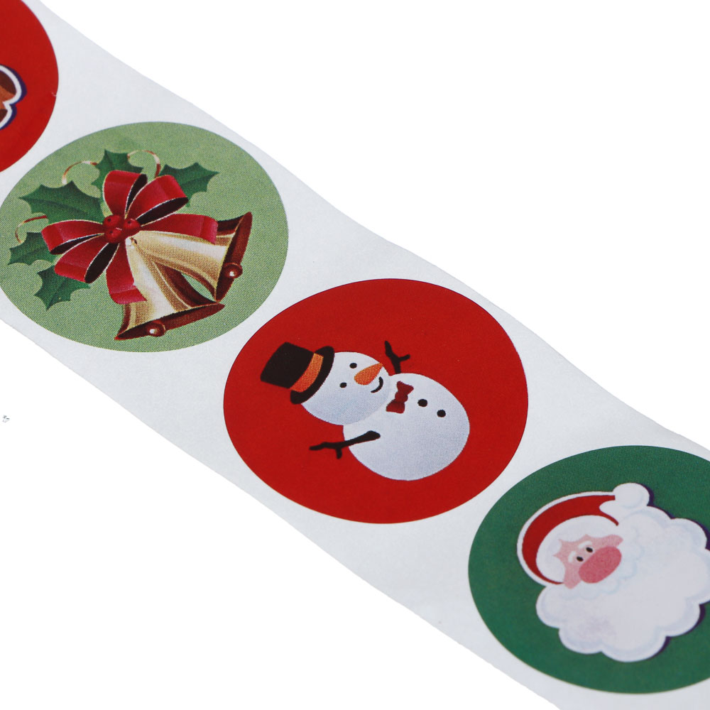 Наклейки для подарков, 500 наклеек, 2,5см, арт.№ 503-568