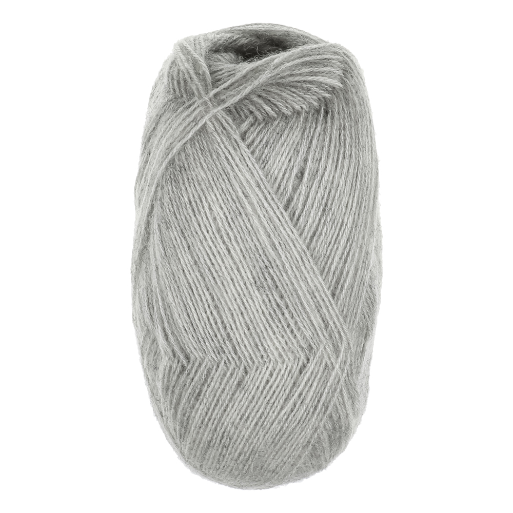 Пряжа Angora gold/Ализе 100г/550м 10 % мохер 10 % шерсть 80 % акрил (208-светло-серый меланж), арт.№ 308-305